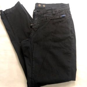 Zara Utility Cargo Pants  Mens Sport Moda Black 34 Stretch Comfort